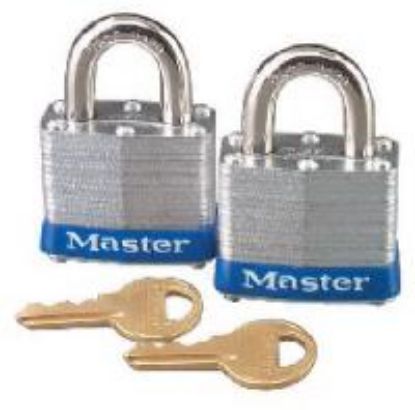 Picture of Keyed-padlock Laminated-Steel 1-1/2"
