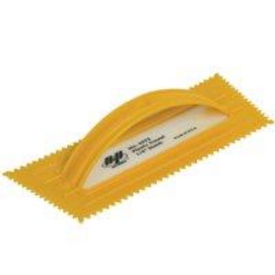 Picture of Notched-Trowel V-Notch Plastic 1/4" X 13/64"
