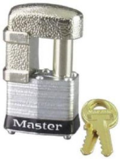 Picture of Armored Trailer Lock with Shackle Guard Double Locking