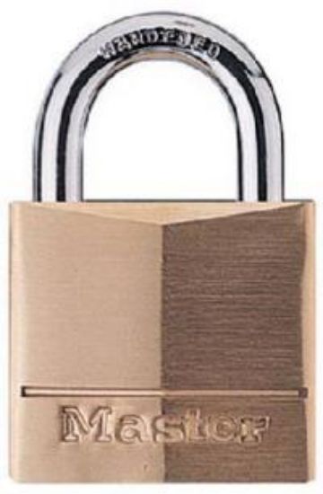 Picture of 2-3/8 Brass Keyed-Padlock