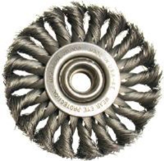 Picture of Wire-Wheel-Brush Knotted-Wire 4"