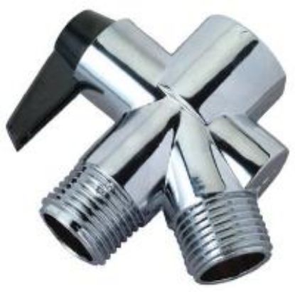 Picture of Hand-shower-diverter Plastic Lever Chrome 1/2"