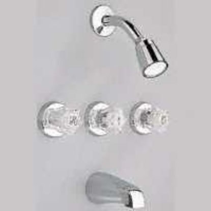 Picture of 3-Handle Combination-Faucet
