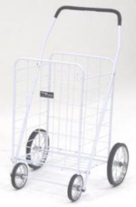 Picture of Jumbo 4-Wheel Shopping-Cart White