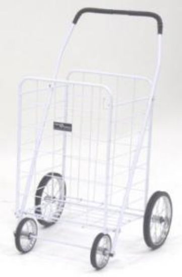 Picture of Jumbo 4-Wheel Shopping-Cart White