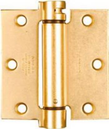 Picture of Door-Hinge Spring-Hinge Satin-Brass 3-1/2" x 3-1/2"