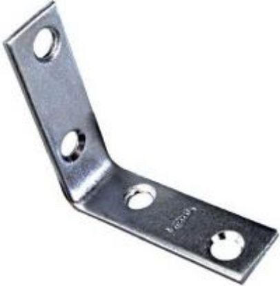 Picture of Corner-Brace Zinc-Plated 2" x 5/8"