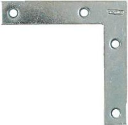 Picture of Flat-Corner-Iron Zinc-Plated 4"