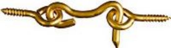 Picture of Hook-&-Eye Brass 1-1/2"