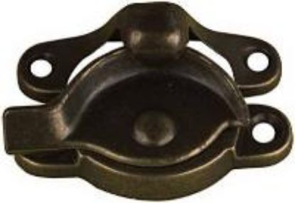 Picture of Antique-Brass Window-Sash-Lock