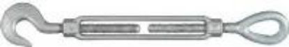 Picture of 1/2 x 6HookEye Turn-Buckle