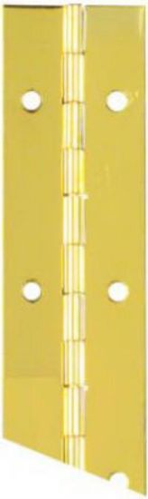 Picture of Continuous-Hinge Bright Brass 1-1/2" x 48"