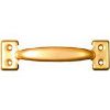 Picture of Door-Pull Satin-Brass 5-1/2"