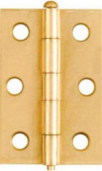 Picture of Narrow-Hinge Removable-Pin Satin-Brass 2-1/2"