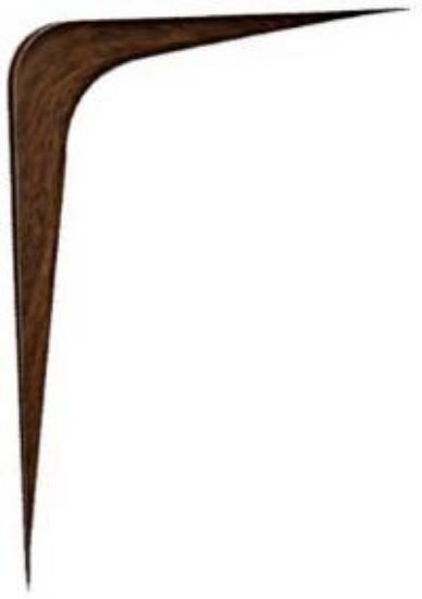 Picture of Shelf-Bracket 8 X 10 Walnut