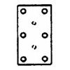 Picture of Mending-Plate 3-1/2" x 1-3/8"