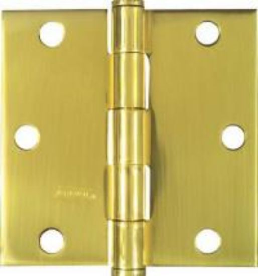 Picture of Brass Door-Hinge 3-1/2" x 3-1/2"