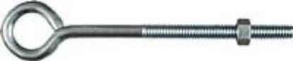 Picture of Eye-Bolt With-Nut Zinc-Plated 5/16" x 6"