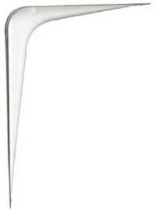 Picture of Shelf-Bracket White 6" x 8"