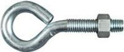 Picture of Eye-Bolt With-Nut Zinc-Plated 1/2" x 4"