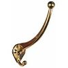 Picture of L Garment-Hook Bright Brass 3-5/16"