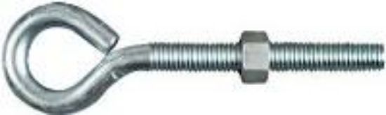 Picture of Eye-Bolt With-Nut Zinc-Plated 1/2" x 6"