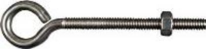 Picture of Eye-Bolt With-Nut Stainless-Steel 1/4" x 4"