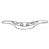 Picture of Rope-Cleat Nickel 6"
