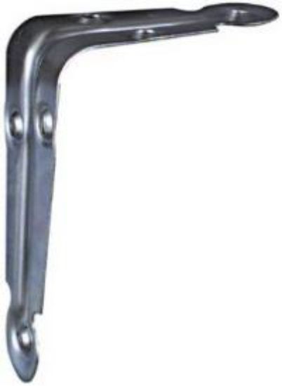 Picture of Galvanized-Steel Shelf-Bracket 3" x 4"