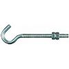 Picture of Hook-Bolt Machine-Thread w/ 2 Nuts Zinc-Plated 5/16" x 5"