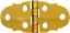 Picture of Brass Decor Hinges 1-5/16"
