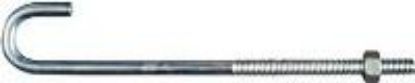 Picture of 5/16 x 7 Zinc J-Bolt