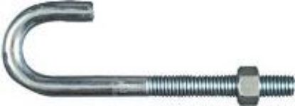 Picture of 1/2 x 6 Zinc J-Bolt