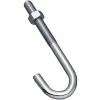 Picture of 1/2 x 6 Zinc J-Bolt