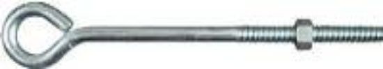 Picture of Eye-Bolt With-Nut Zinc-Plated 1/2" x 10"