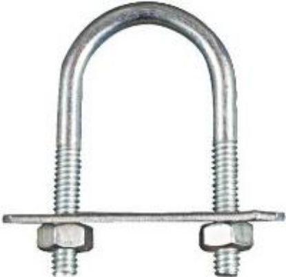 Picture of 1/4 x 1-1/8 x 2-1/4 U-Bolt