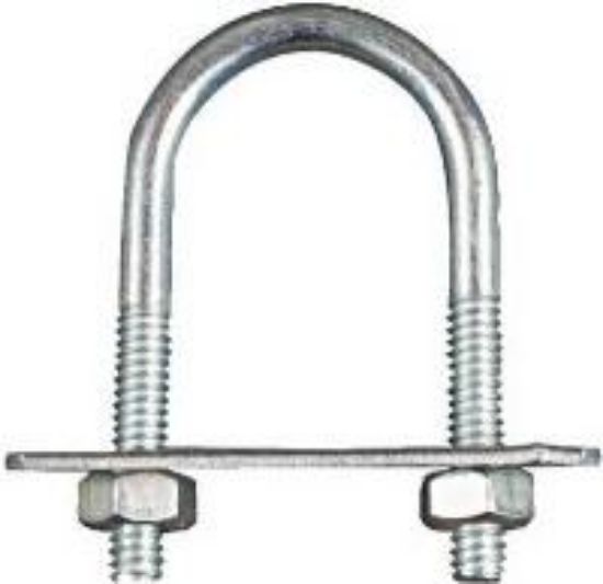 Picture of 1/4 x 1-1/8 x 2-1/4 U-Bolt
