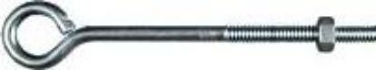Picture of Eye-Bolt With-Nut Zinc-Plated 1/4" x 5"