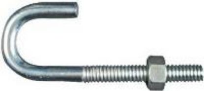 Picture of 5/16 x 3 Zinc J-Bolt