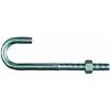 Picture of 3/8" x 5" Zinc J-Bolt
