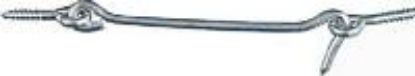 Picture of Hook-&-Eye Zinc-Plated 6"
