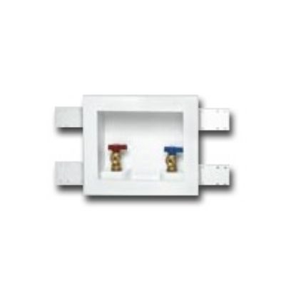 Picture of Washing-machine Outlet-Box 1/2" Sweat Valves Quarter Turn