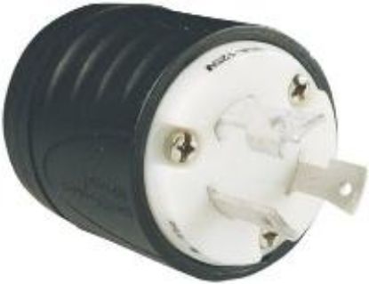 Picture of Black-&-Yellow Turnlok Plug