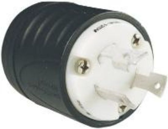 Picture of Black-&-Yellow Turnlok Plug