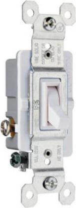Picture of 15-Amp White 3-Way Grounding Switch