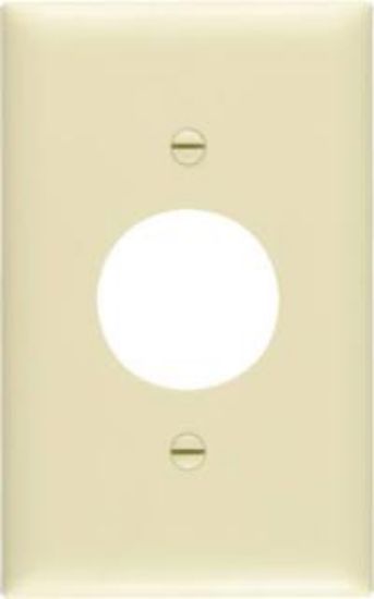 Picture of Single-Receptacle Ivory Wall-Plate