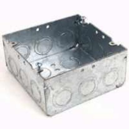 Picture of Electrical-Box Square-Box Electrical 4-11/16" x 2-1/8" Deep