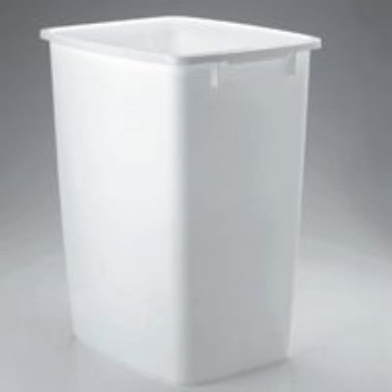 Picture of Waste-Basket White 36-Quart