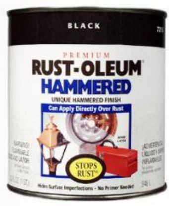 Picture of Brush-On Paint Hammered-Finish Black
