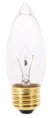 Picture of Light-Bulb Incandecent Bulbs Torpedo-Shape Clear